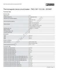 0915467 Datasheet Page 2