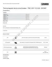 0915467 Datasheet Page 4