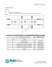 0RQB-C2Q12LG Datasheet Page 14