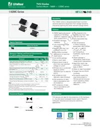 1.5SMC550C Datasheet Cover