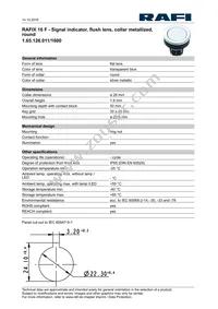 1.65126.0111600 Datasheet Cover