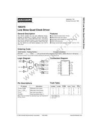 100315SCX Datasheet Cover