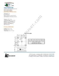 105LC3600K5LM8 Datasheet Cover