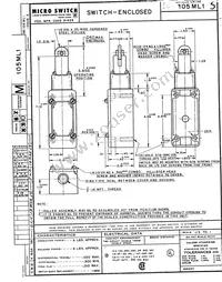 105ML1 Datasheet Cover