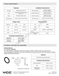1092QA3-125VAC Datasheet Page 4