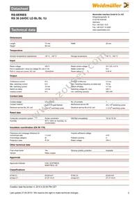 1100210000 Datasheet Page 2