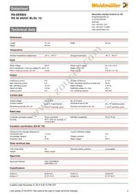 1100360000 Datasheet Page 2