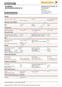 1100420000 Datasheet Page 2