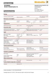 1100760000 Datasheet Page 2