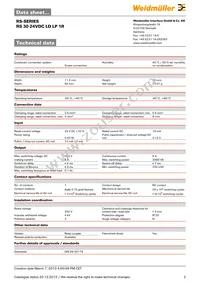 1100911001 Datasheet Page 2