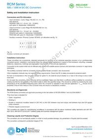 110RCM1000-24 Datasheet Page 15