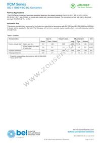 110RCM1000-24 Datasheet Page 16