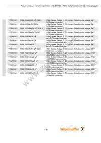 1113561001 Datasheet Page 3