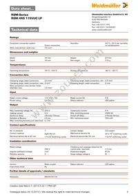 1114561001 Datasheet Page 2