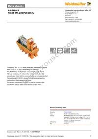 1122761001 Datasheet Cover