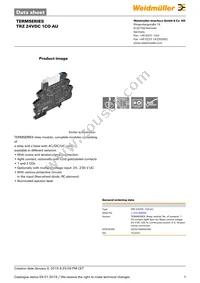 1123120000 Datasheet Cover