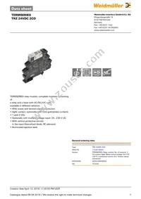 1123610000 Datasheet Cover