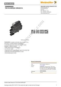 1127710000 Datasheet Cover