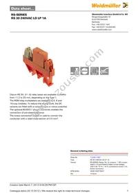 1128511001 Datasheet Cover