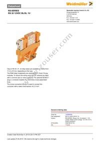 1129660000 Datasheet Cover