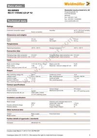 1150461001 Datasheet Page 2