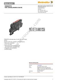 1180290000 Datasheet Cover