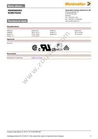 1180900000 Datasheet Page 3