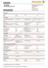 1181521001 Datasheet Page 2