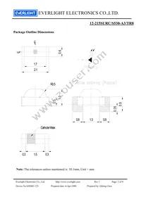12-215SURC/S530-A3/TR8 Datasheet Page 2