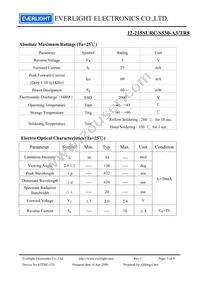 12-215SURC/S530-A3/TR8 Datasheet Page 3