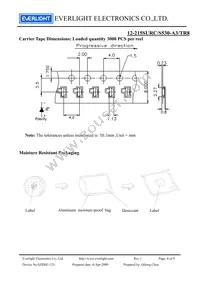 12-215SURC/S530-A3/TR8 Datasheet Page 6