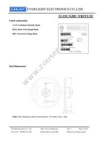 12-21C/GHC-YR2T1/2C Datasheet Page 6