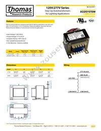 120:277-275VA Datasheet Cover