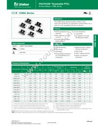 1206L100WR Datasheet Cover