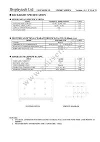 128240C FC BW-3 Datasheet Page 11