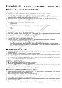 128240D FC BW-3 Datasheet Page 18