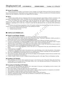 128240D FC BW-3 Datasheet Page 19