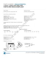 128LMU200M2DH Datasheet Cover