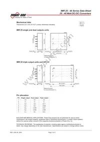 12IMR40-24-2 Datasheet Page 3