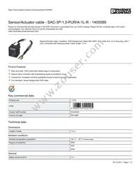 1400589 Datasheet Cover