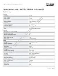 1400589 Datasheet Page 2