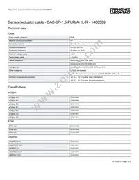 1400589 Datasheet Page 3