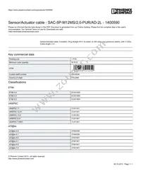 1400590 Datasheet Cover