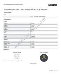 1400605 Datasheet Page 3