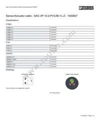 1400607 Datasheet Page 3