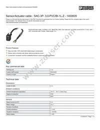 1400609 Datasheet Cover