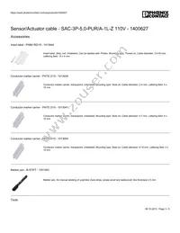 1400627 Datasheet Page 3