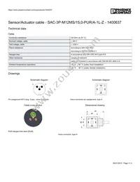 1400637 Datasheet Page 3