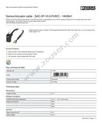 1400641 Datasheet Cover