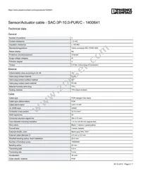 1400641 Datasheet Page 2